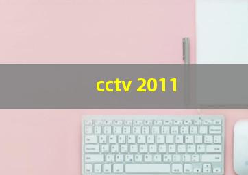 cctv 2011